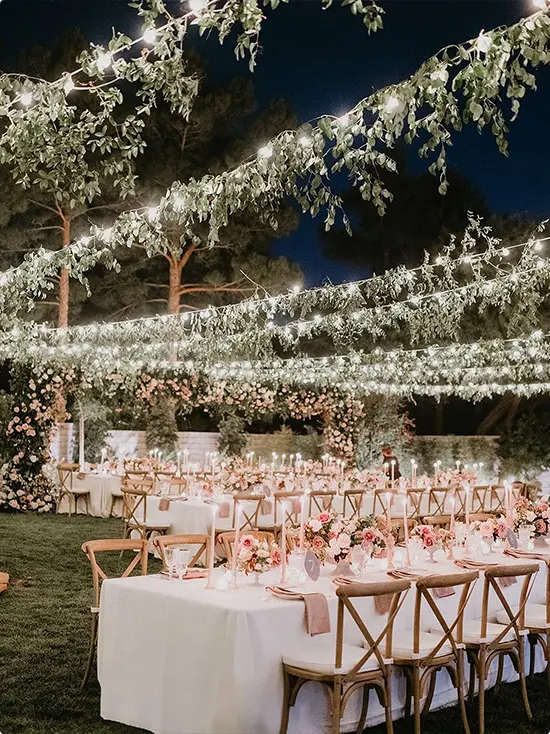 Backyard Wedding Decorations