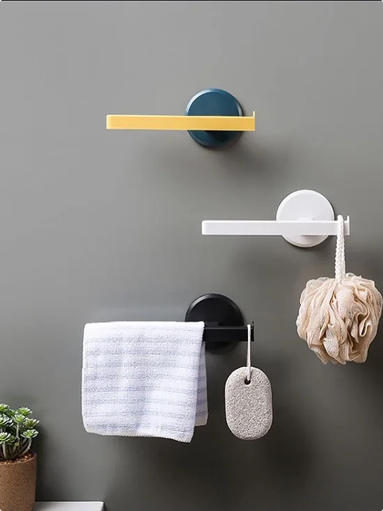 Multicolor Peg-Style Wall Hooks