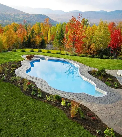 Organic Mountain View Pool