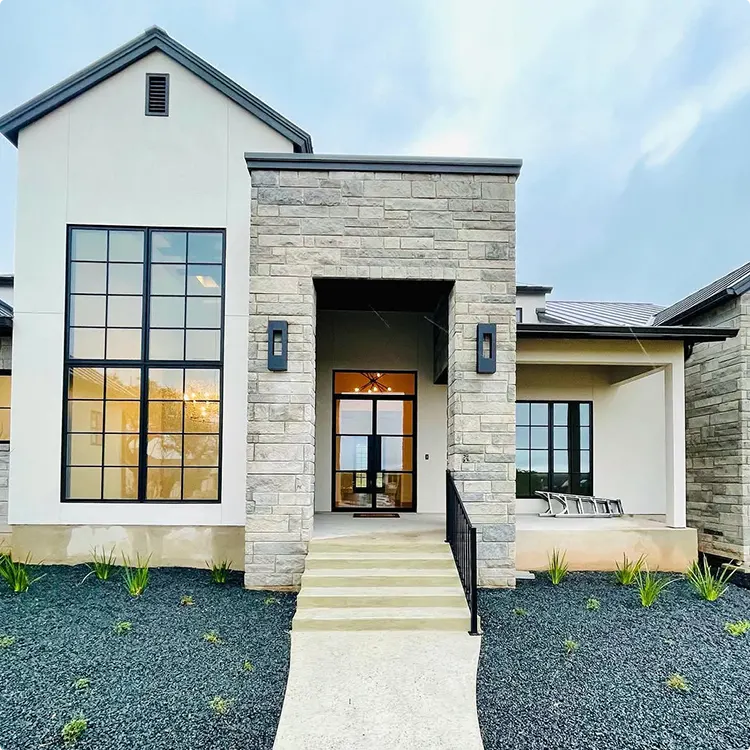 Black Modern Farmhouse French Doors