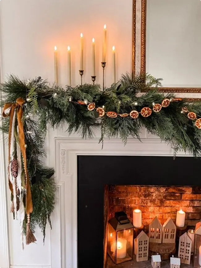 Holiday Greenery with a Natural Look