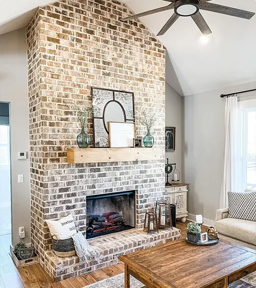 Brick Fireplace Ideas