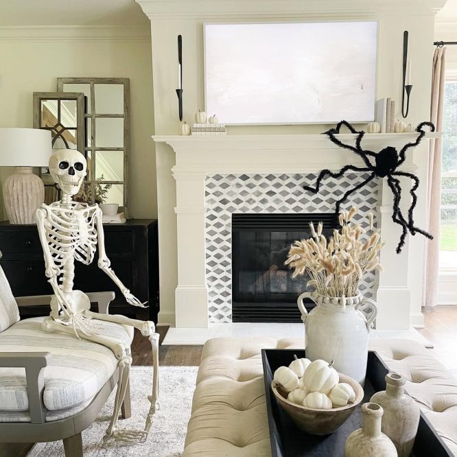 Neutral Fireplace Skeleton