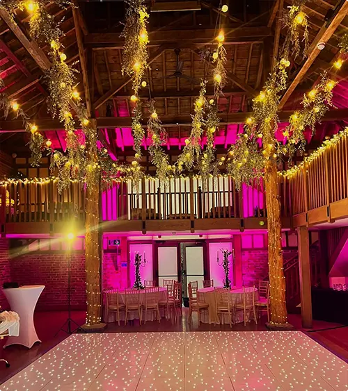 Pink Glow Garden theme
