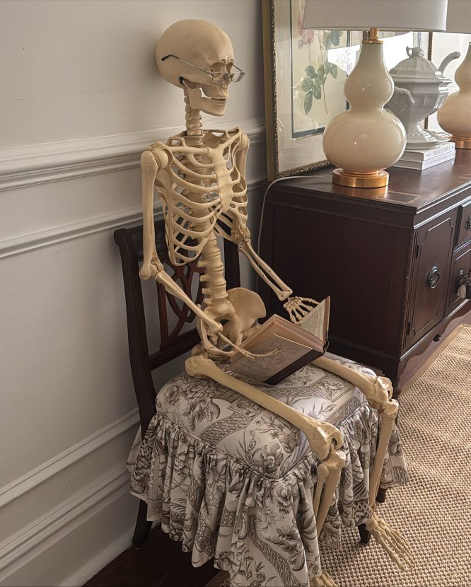Skeleton Reading Nook