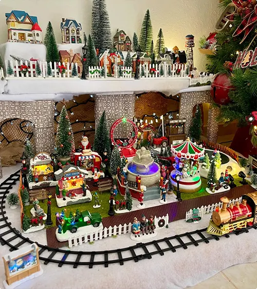 Carnival Christmas Scene