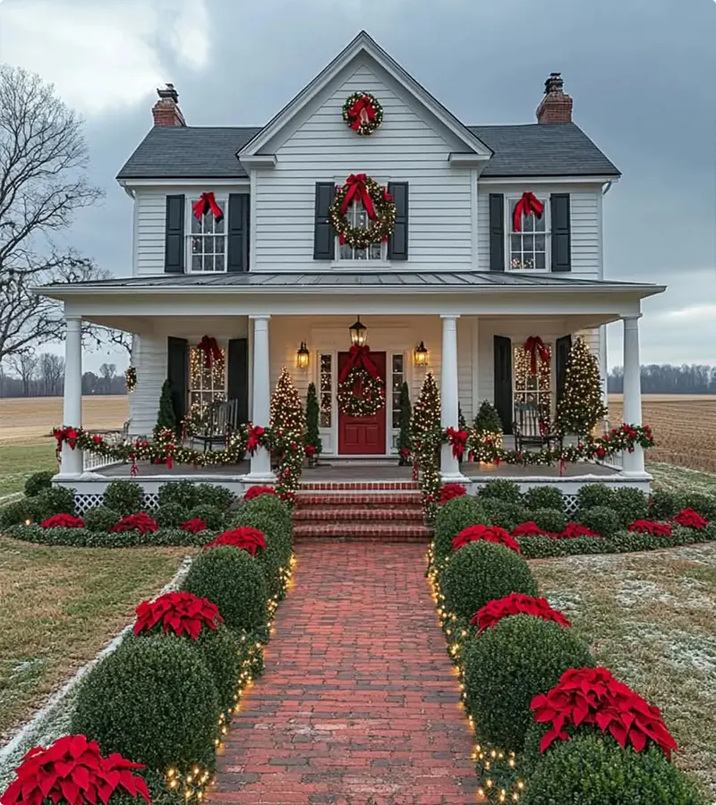 Grand Traditional Symmetrical Holiday Style