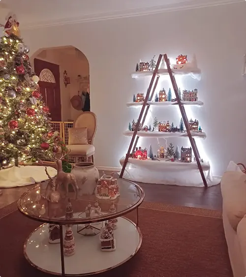 Ladder Village Display