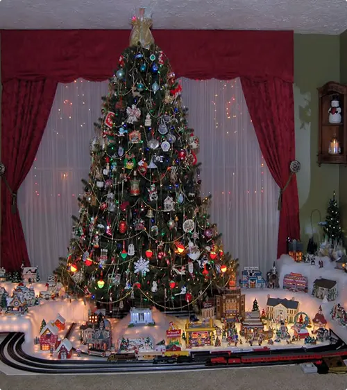 Large Village Display
