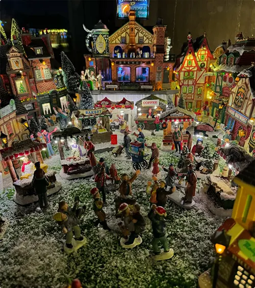 Town Square Village Display