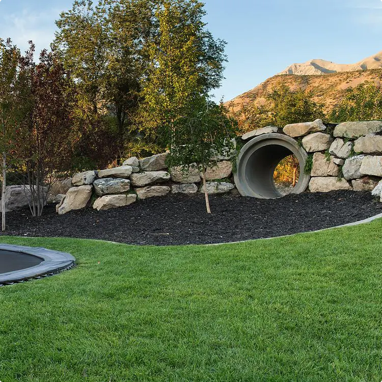 Boulder Wall Children’s Tunnel