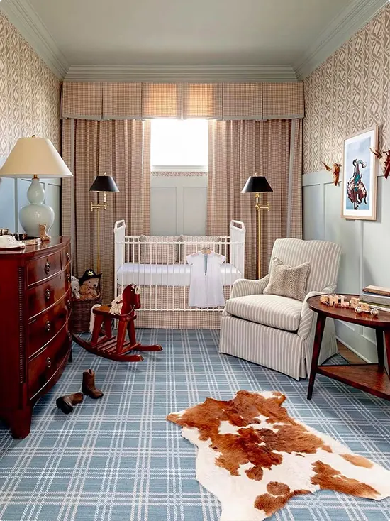 Classic Soft-Color Cowboy Nursery