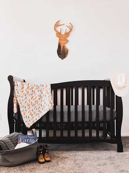 Minimal Cowboy Nursery