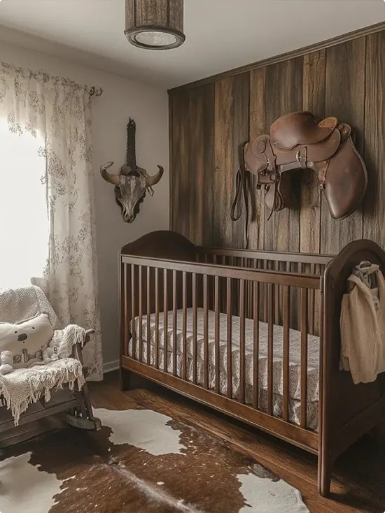 Saddle Above Paneling