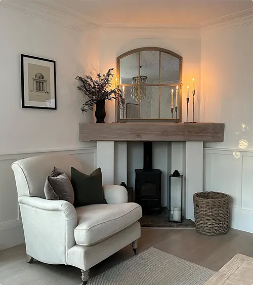Corner Fireplace Ideas