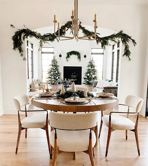 Paired Christmas Trees