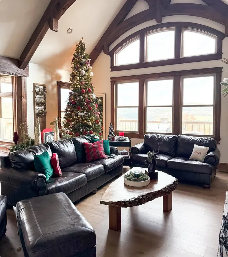 Rustic Modern Farmhouse Cabin Decor