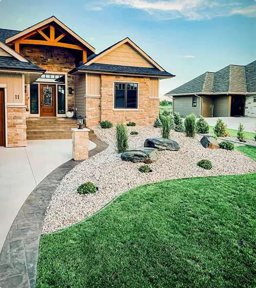 Stone Gravel Layering