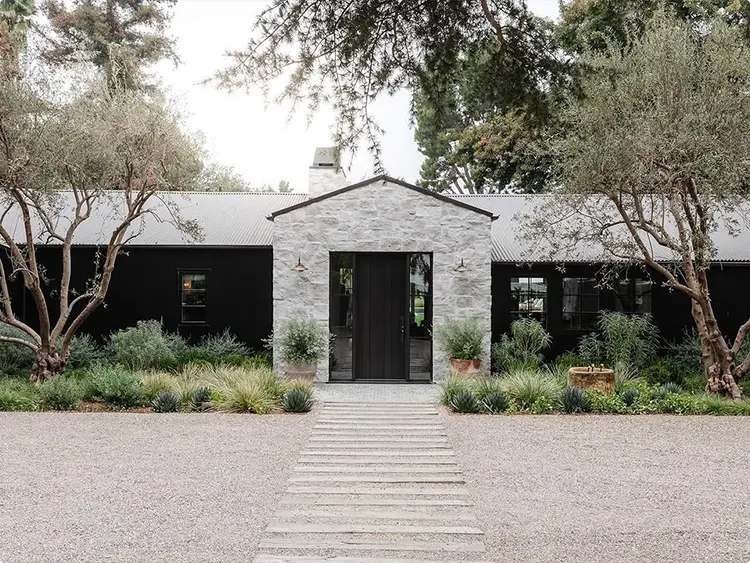 Straight Concrete Driveway Walkway
