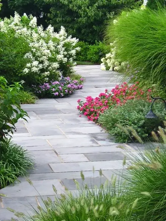 Running Bond Bluestone Walkway