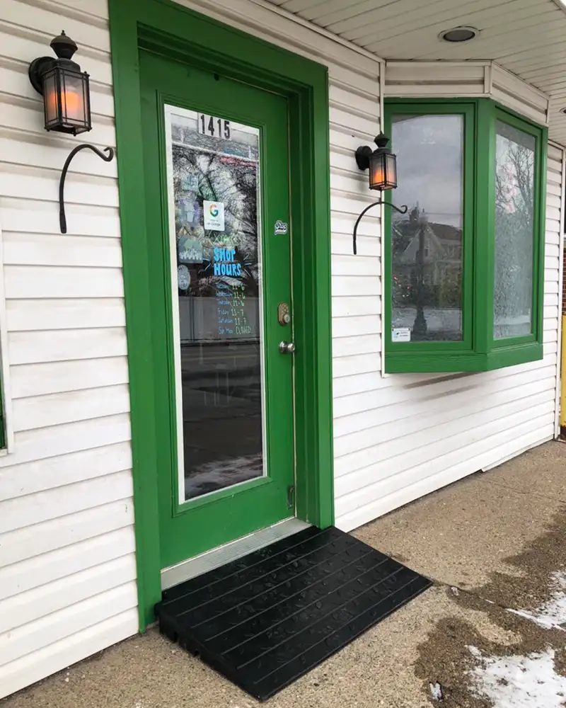Emerald Green Entryway