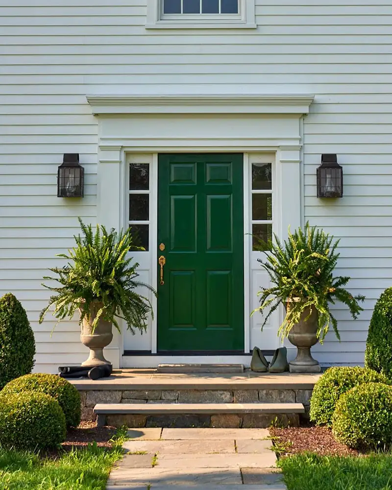 Forest Green Entrance Ideas