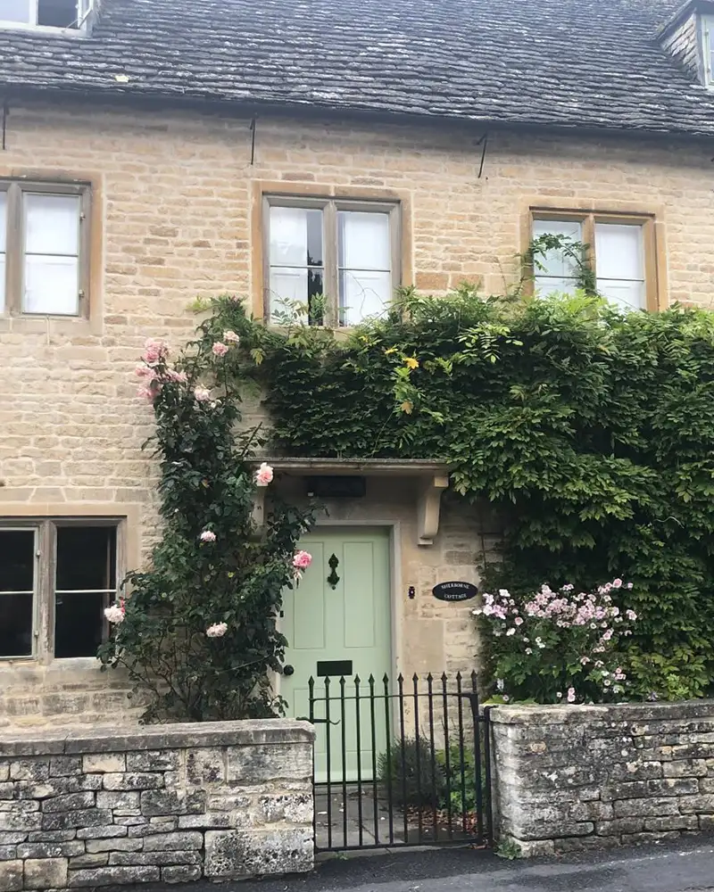 Natural Green Front Doors