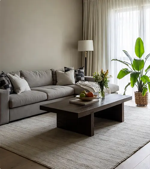 Layered Neutral Room