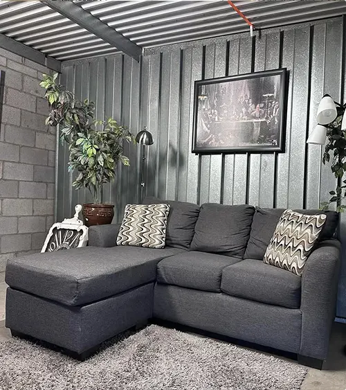 Metal Panel Industrial Room Design