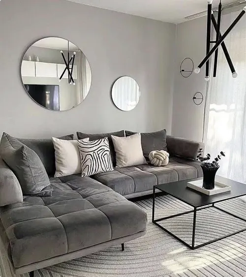Modern Monochrome Mirrors