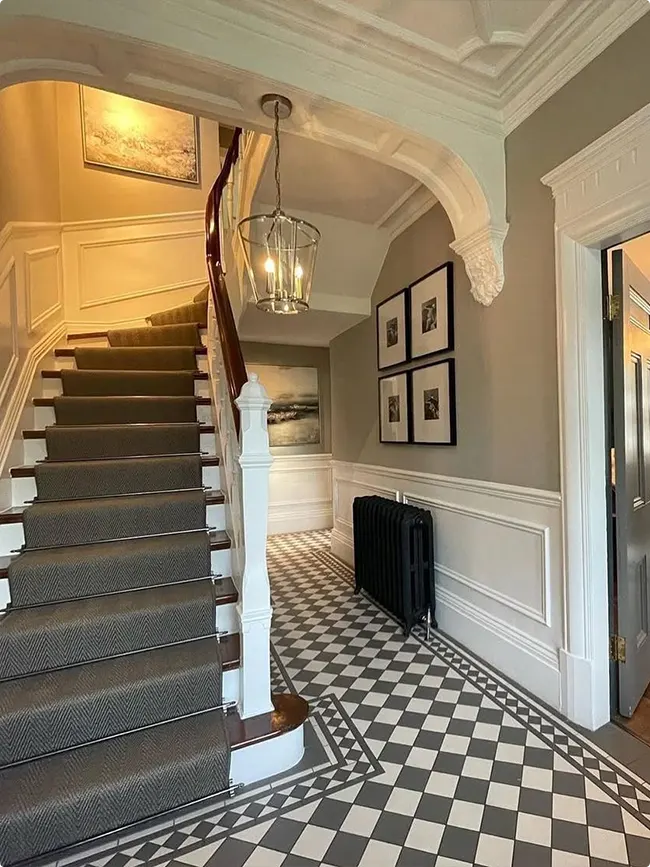 Ornate Victorian Entryway