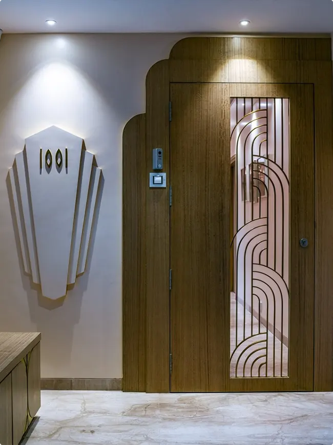 Entrance with Art Deco Inspiration