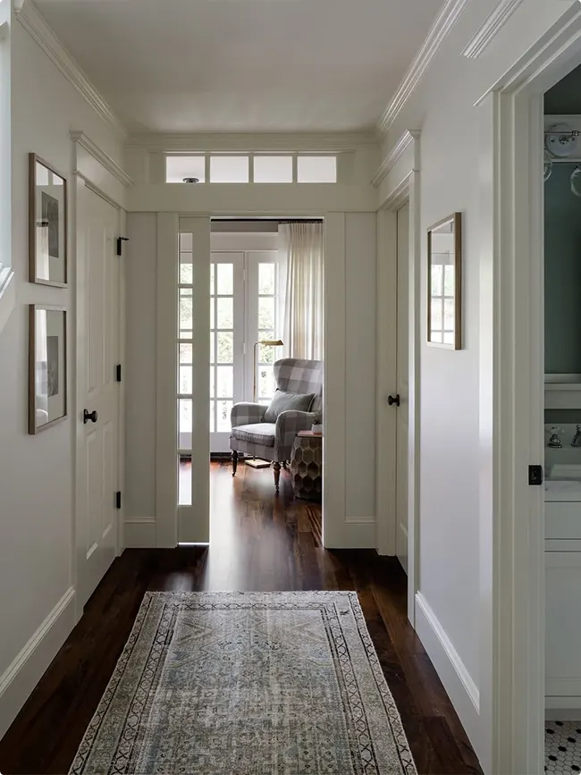 White Double French Doors