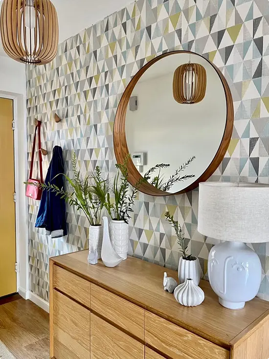 Geometric Entry Hallway