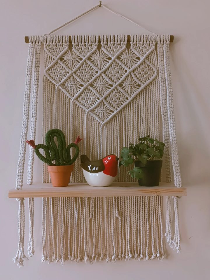 DIY Macrame Shelf Ideas