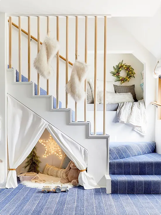 Under-Staircase Tent Nook