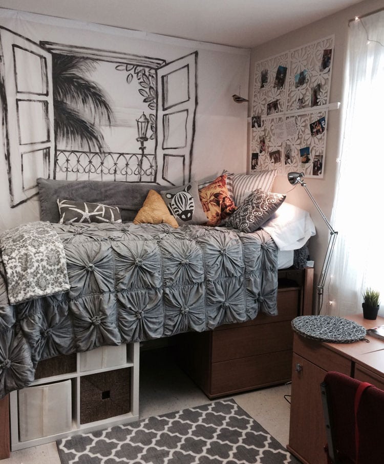Adorable Dorm Room Setup Ideas