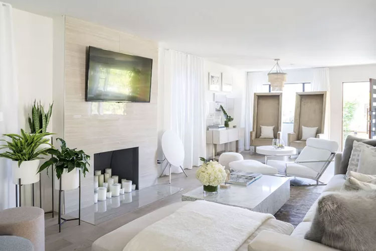 amazing-tiled-fireplace-for-living-room Amazing Tiled Fireplace For Living Room