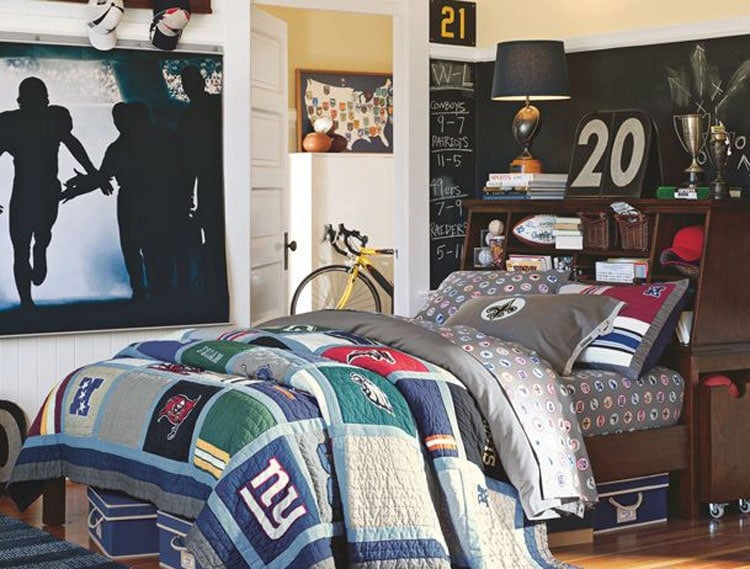 athletic-boys-room-ideas Athletic Boys Room Ideas