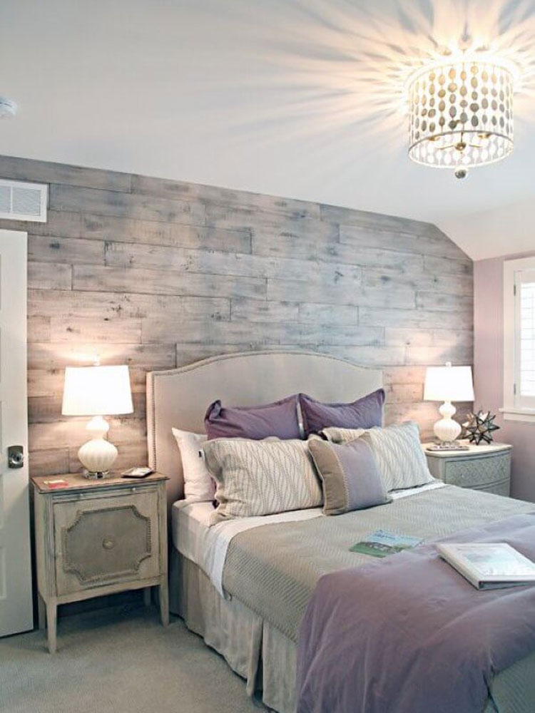 Beautiful Grey-Themed Bedroom Design with Natural Elements