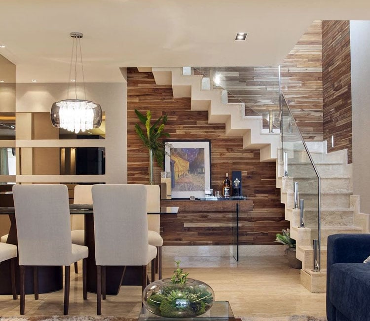 Beautiful Home Wood Accent Wall