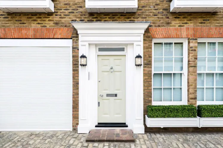 beige-front-door-for-red-brick-house Beige Front Door For Red Brick House