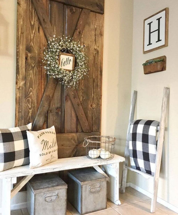 Best Rustic Farmhouse Style Home Interior Design