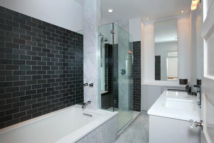 Black and White Bathroom