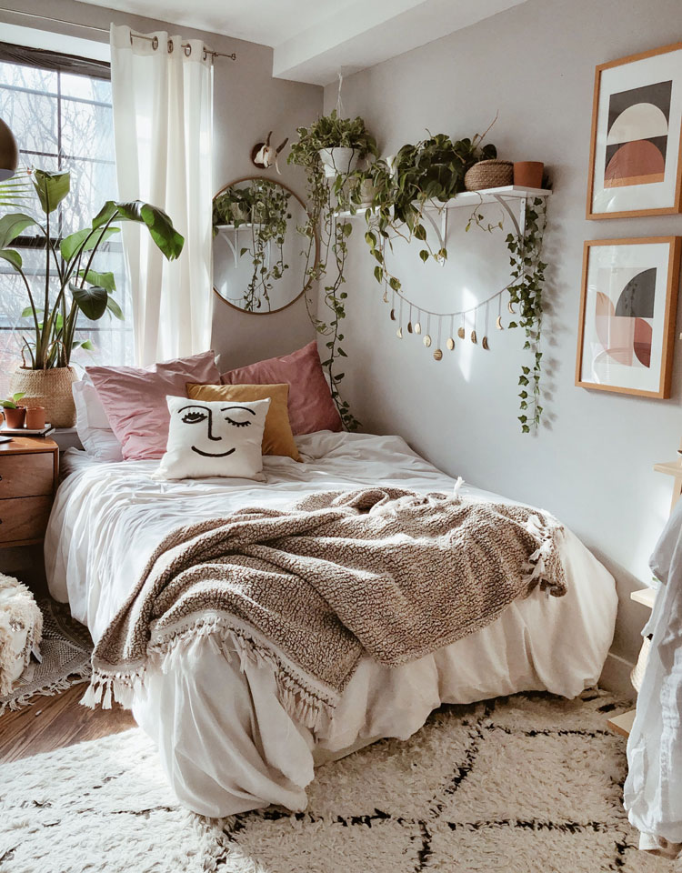 Bohemian Aesthetic Bedroom
