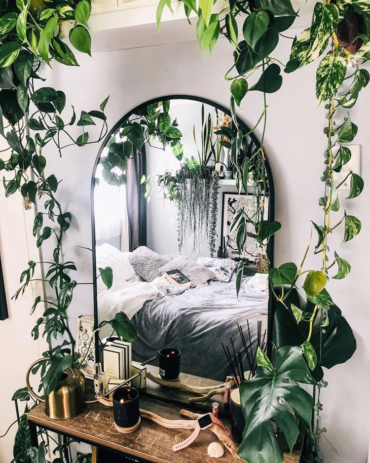 Boho Style Aesthetic Bedroom