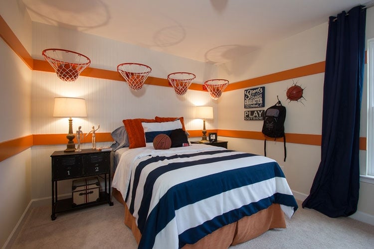boys-sports-room-for-hardcore-basketball-fans Boys Sports Room for Hardcore Basketball Fans