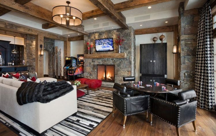 Build A Man Cave with Cool Furniture