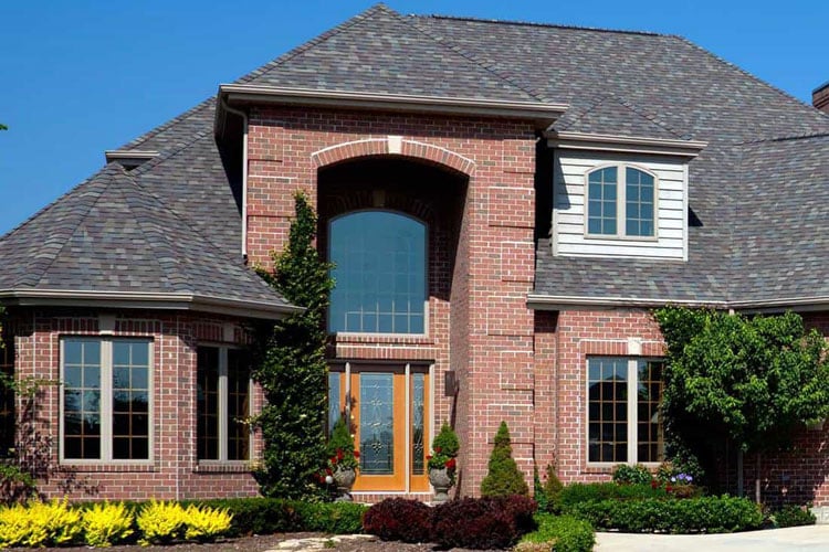 burnt-orange-front-door-color-for-red-brick-house Burnt Orange Front Door Color For Red Brick House