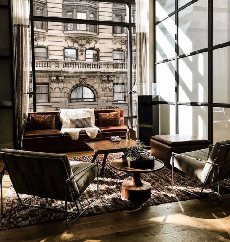 Classy Men’s Living Room